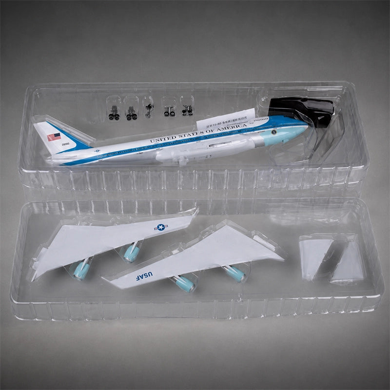 US Air Force One Boeing 747 1:150 Scale Model