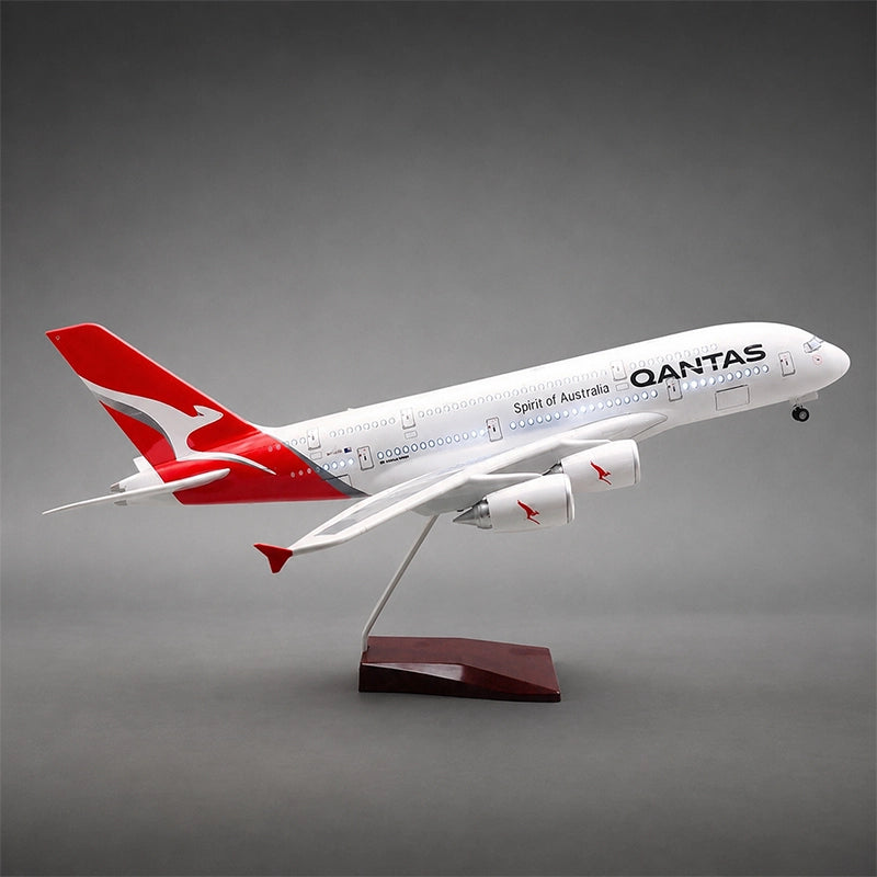 Qantas Airbus A380 1:160 Scale Model