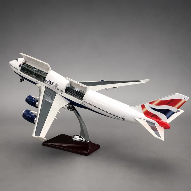 British Airways Boeing 747 1:150 Scale Model
