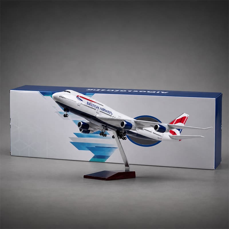 British Airways Boeing 747 1:150 Scale Model