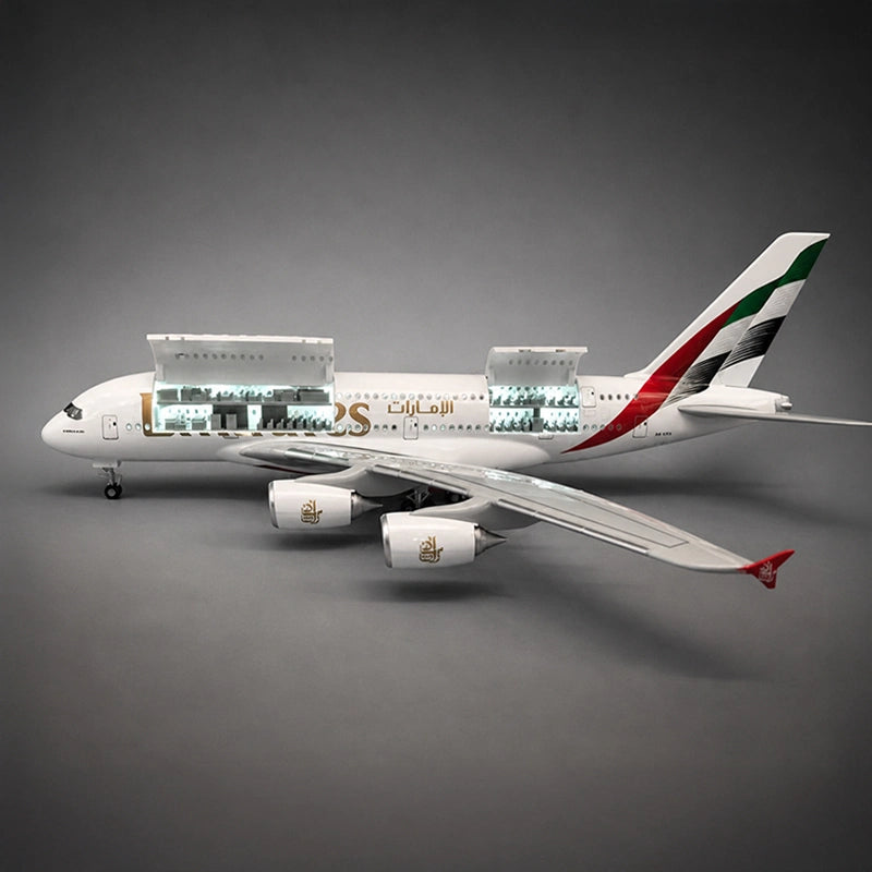 Emirates Airbus A380 1:160 Scale Model