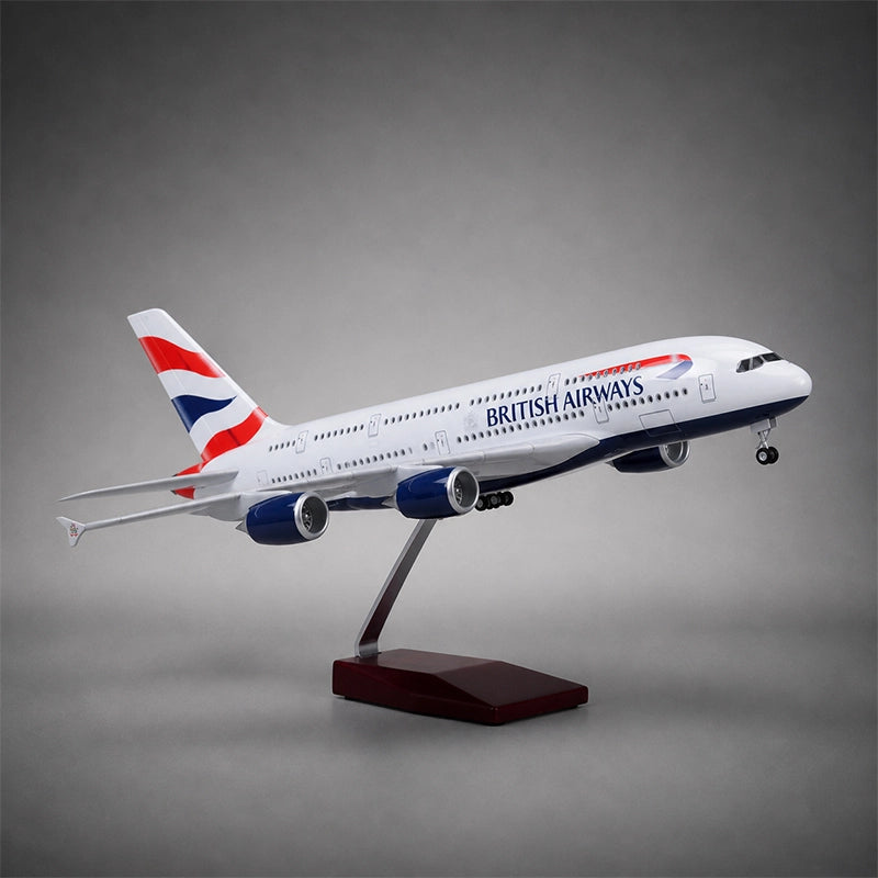 British Airways Airbus A380 1:160 Scale Model