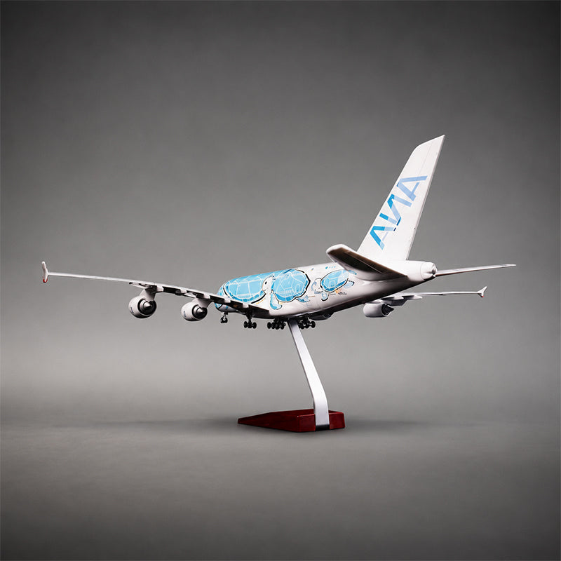 All Nippon Airways Airbus A380 Flying Honu 1:160 Scale Model