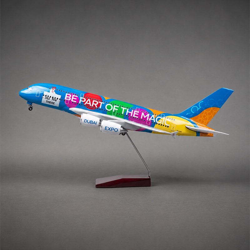 Emirates Airbus A380 Be Part of the Magic 1:160 Scale Model