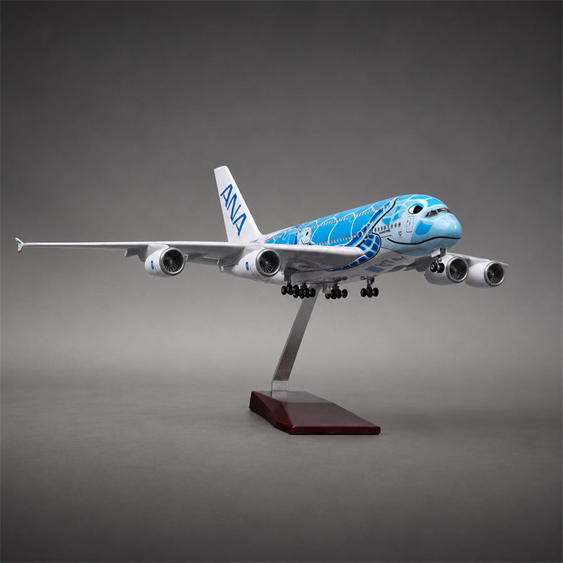 All Nippon Airways Airbus A380 Flying Honu 1:160 Scale Model