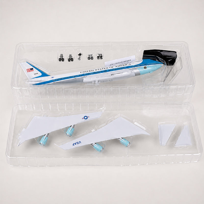 US Air Force One Boeing 747 1:150 Scale Model