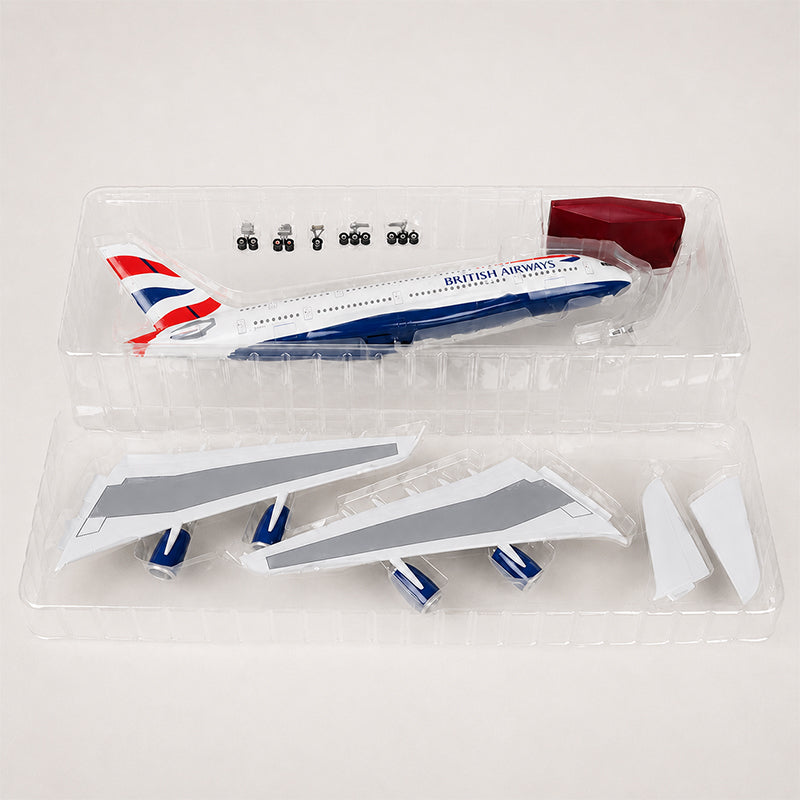 British Airways Airbus A380 1:160 Scale Model