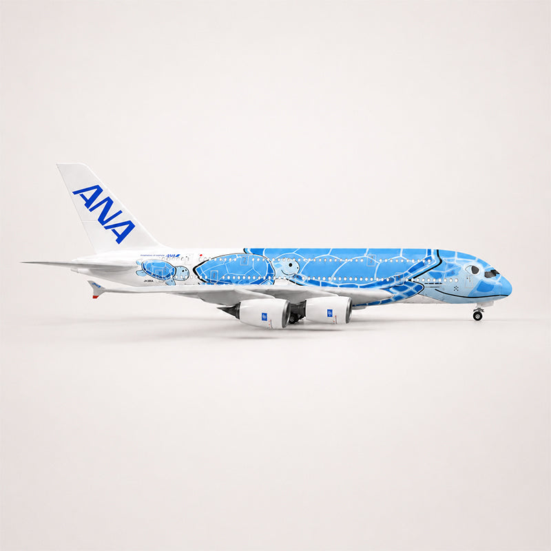 All Nippon Airways Airbus A380 Flying Honu 1:160 Scale Model