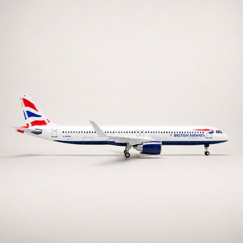 British Airways Airbus A321neo 1:100 Scale Model