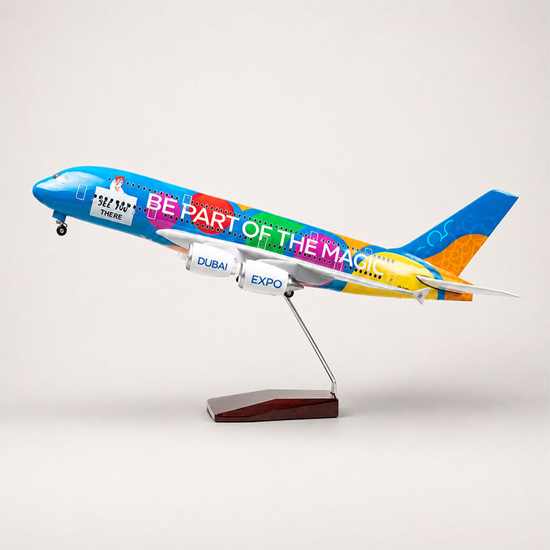 Emirates Airbus A380 Be Part of the Magic 1:160 Scale Model