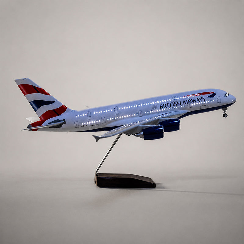 British Airways Airbus A380 1:160 Scale Model