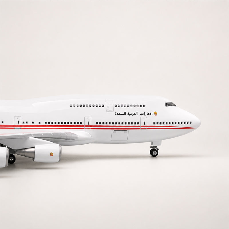 UAE Presidential Flight Boeing 747 1:150 Scale Model
