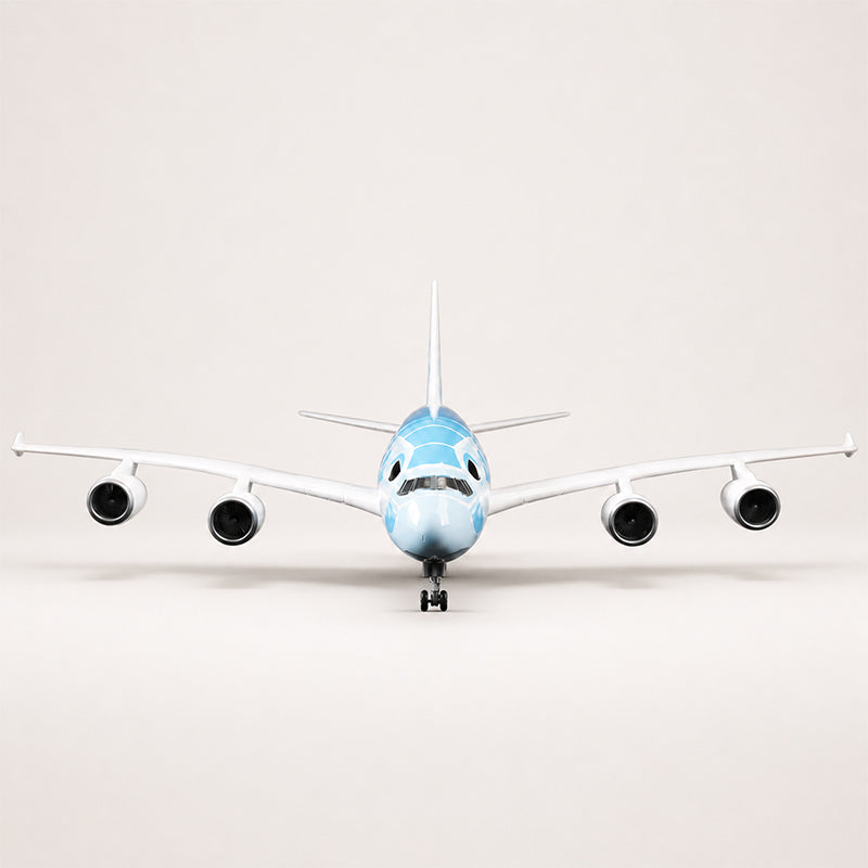 All Nippon Airways Airbus A380 Flying Honu 1:160 Scale Model