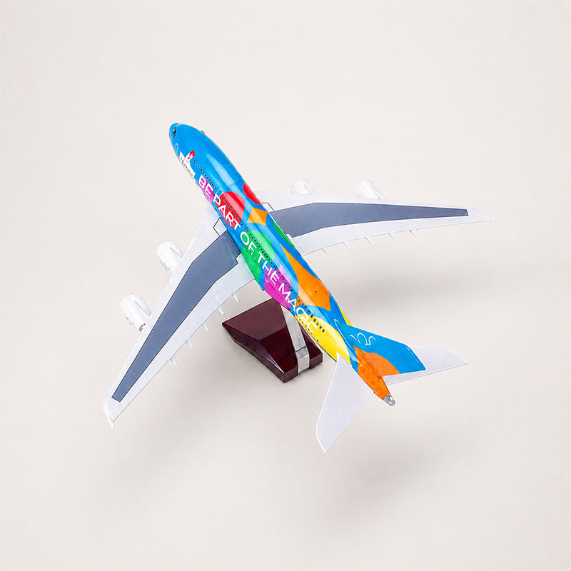 Emirates Airbus A380 Be Part of the Magic 1:160 Scale Model
