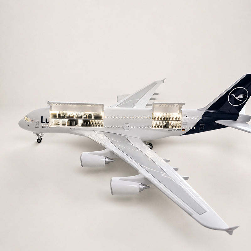 Lufthansa Airbus A380 1:160 Scale Model