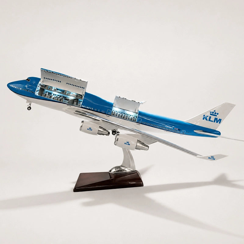 KLM Royal Dutch Airlines Boeing 747-400 1:150 Scale Model