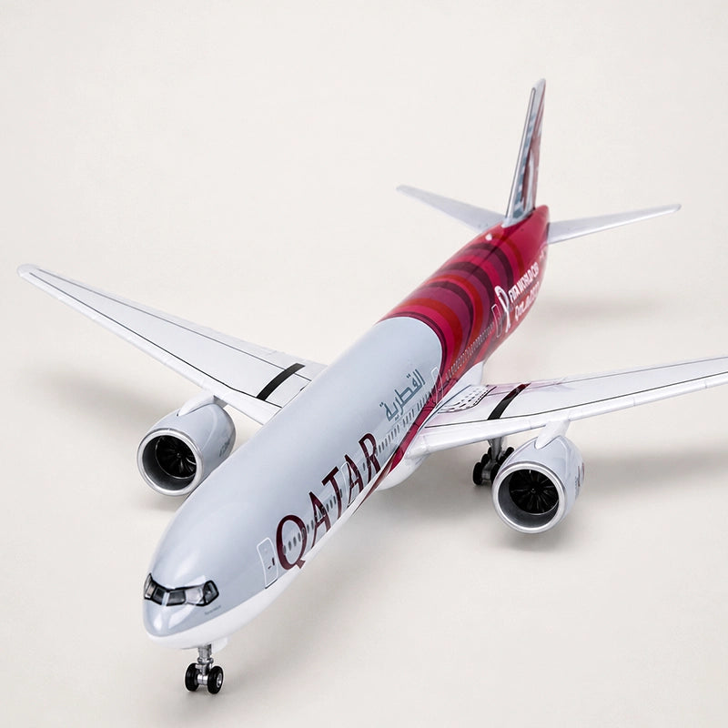 Qatar Airways Boeing 777-300ER World Cup 2022 Edition 1:157 Scale Model