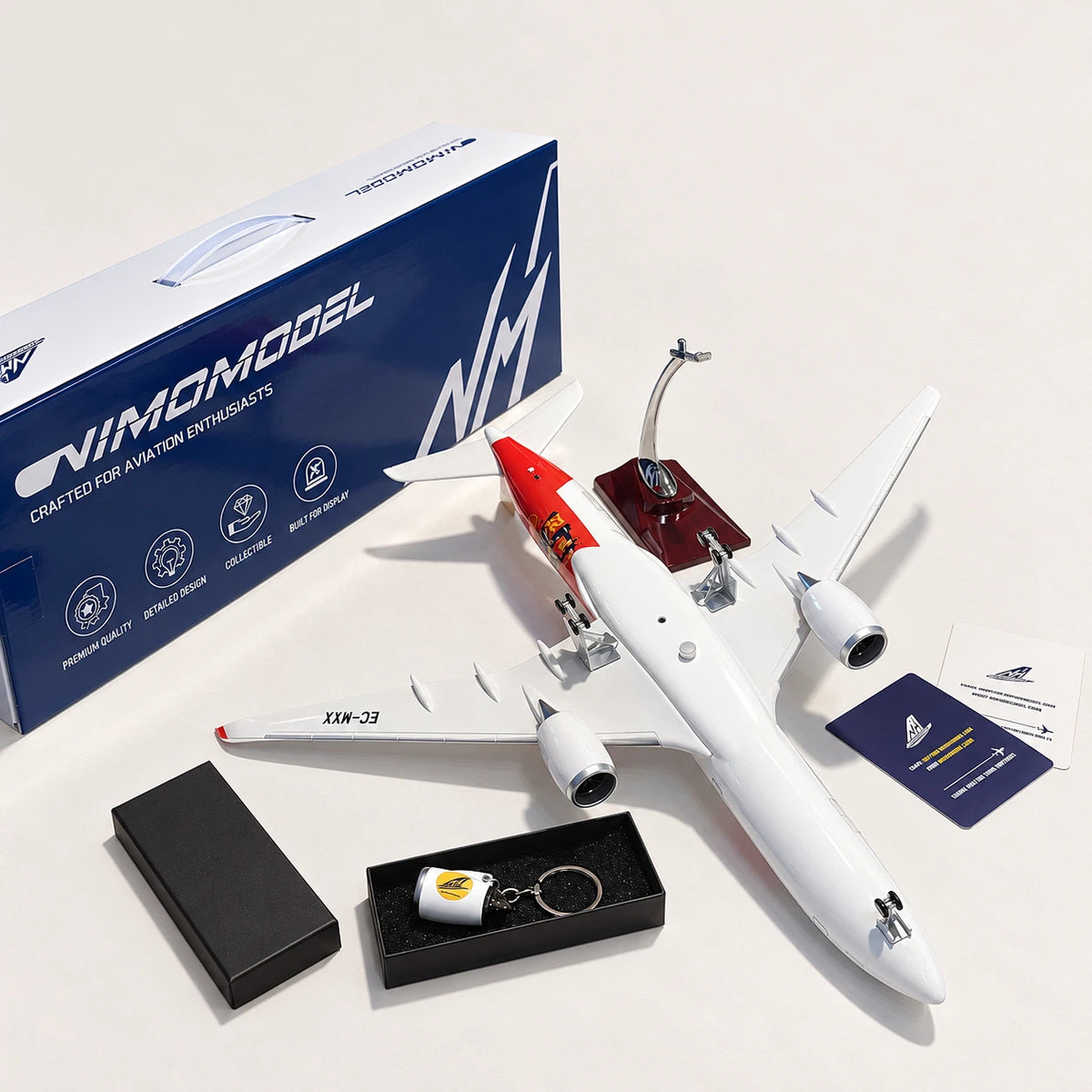 Iberia Airbus A350 スペイン代表チーム塗装 1:142スケールモデル