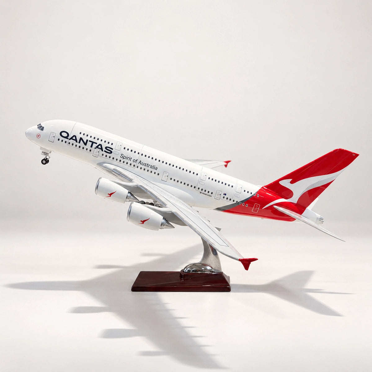 Qantas Airbus A380 Modell im Maßstab 1:160