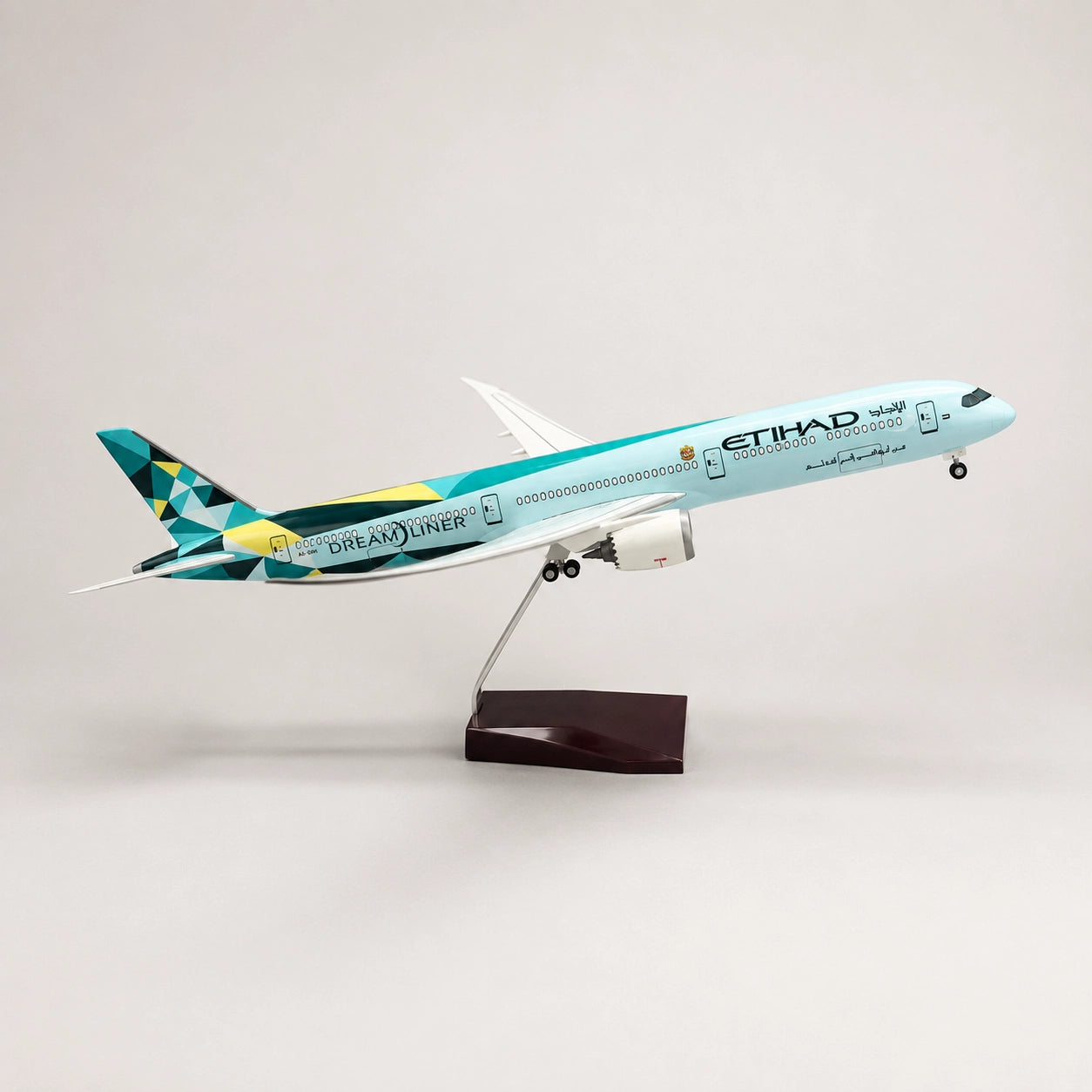 Etihad Airways Boeing 787-10 Dreamliner Greenliner Edition 1:145 Scale Model