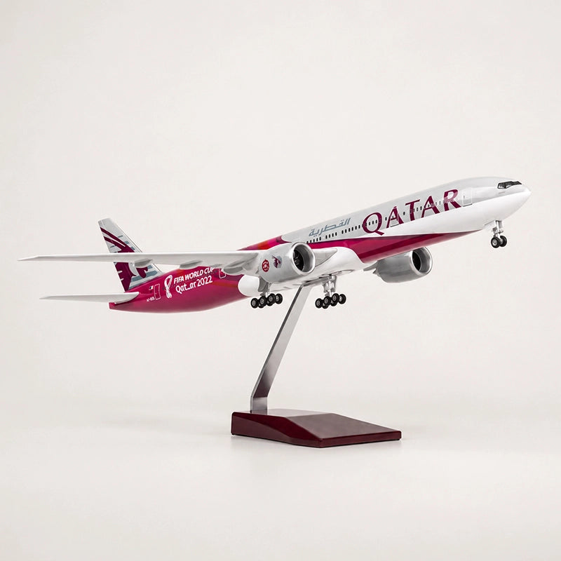 Qatar Airways Boeing 777-300ER World Cup 2022 Edition 1:157 Scale Model