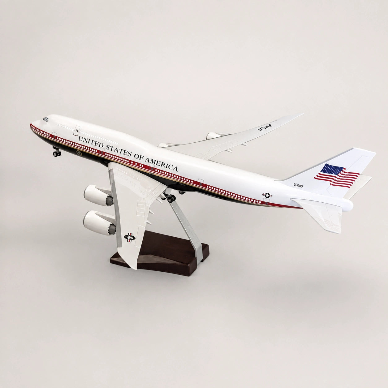 Modello Boeing 747 presidenziale USAF in scala 1:150