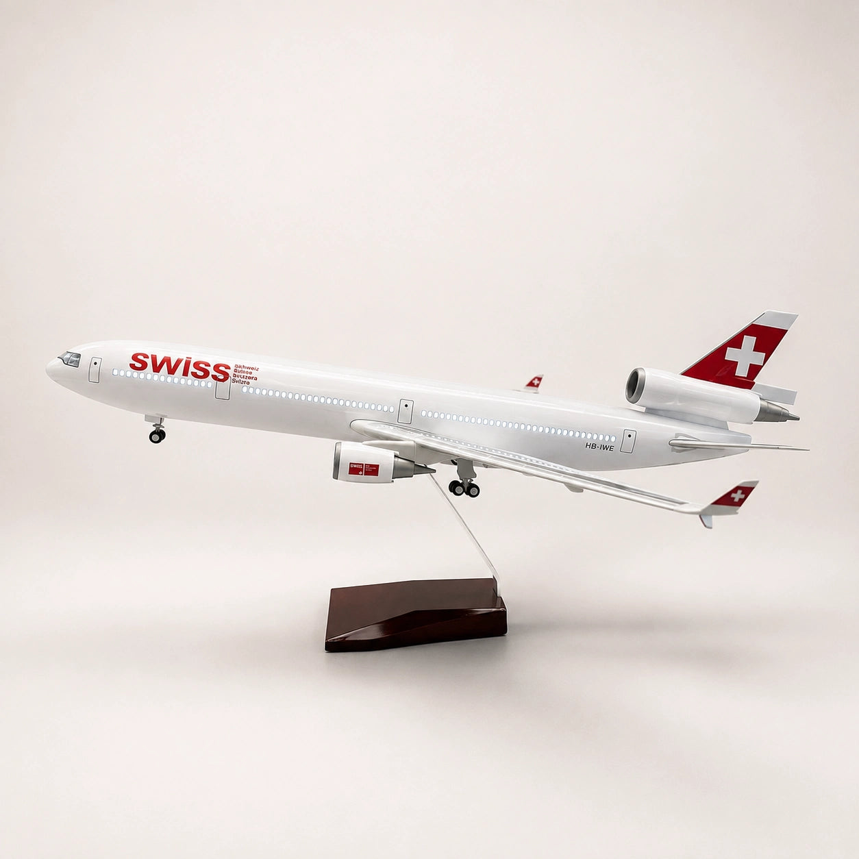 FedEx McDonnell Douglas MD-11 Modell im Maßstab 1:130
