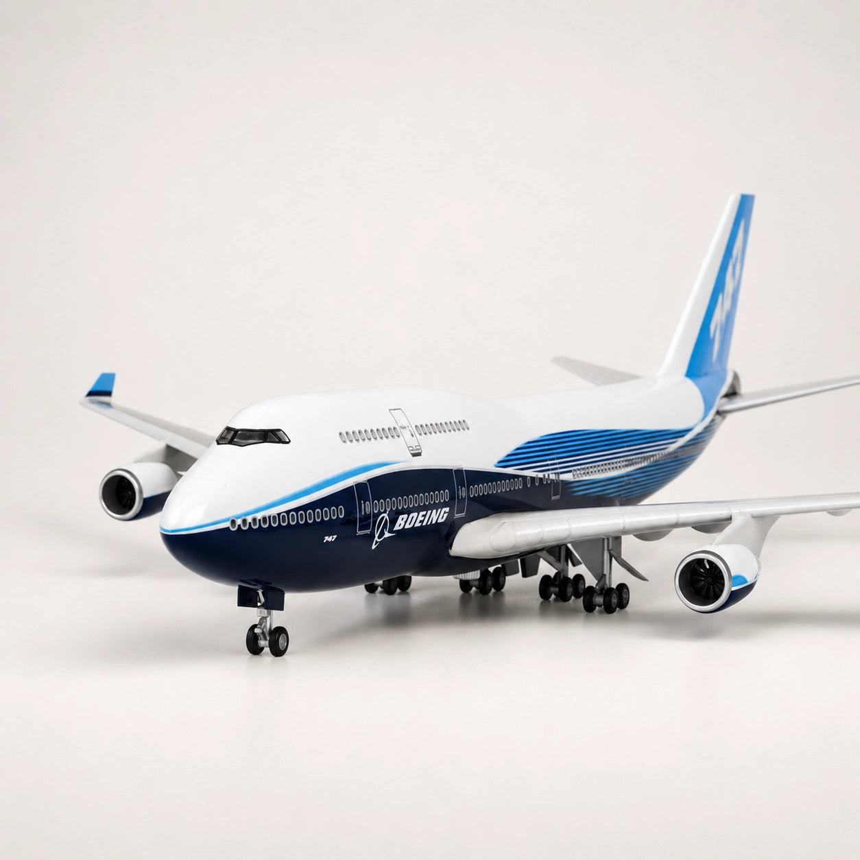 Model Prototaip Boeing 747 Skala 1:150