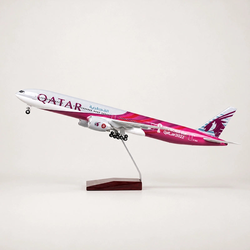 Qatar Airways Boeing 777-300ER World Cup 2022 Edition 1:157 Scale Mode