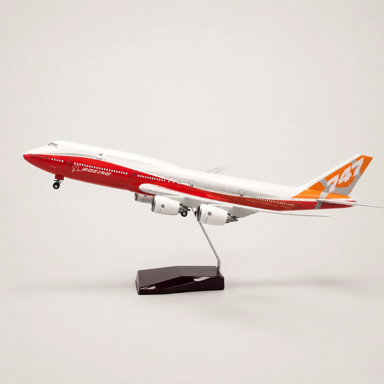 Modellino Prototipo Boeing 747-8 Intercontinental in scala 1:150