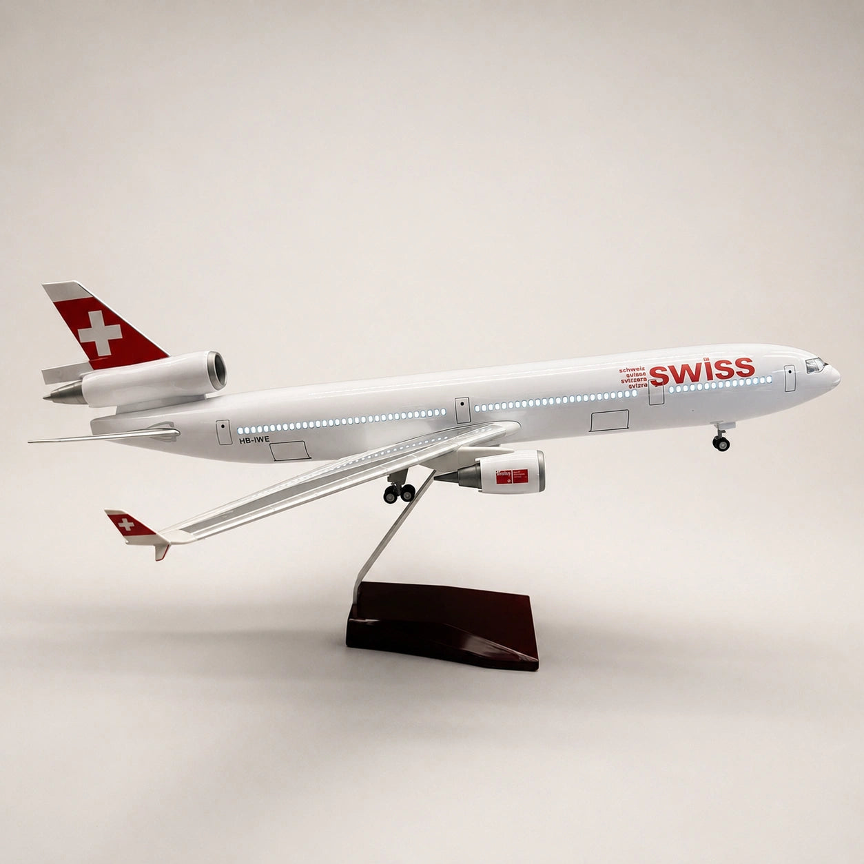 FedEx McDonnell Douglas MD-11 Modell im Maßstab 1:130