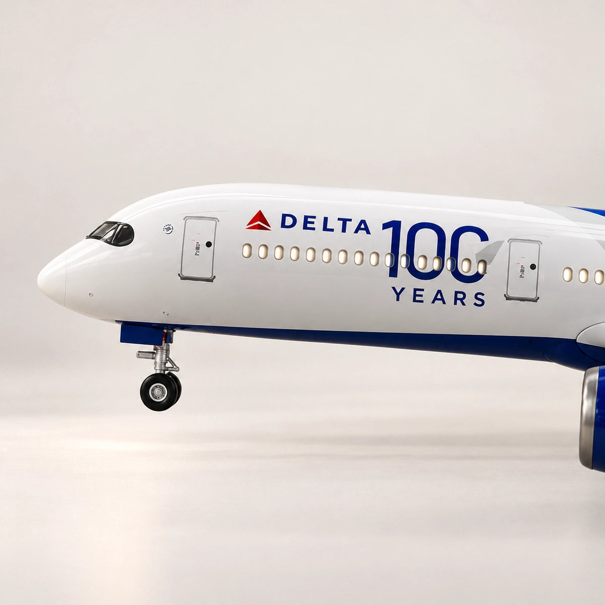 デルタ航空 エアバスA350 100周年記念モデル 1:142スケールモデル