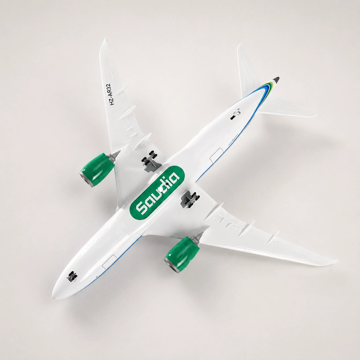 Saudia Boeing 787 Dreamliner 1:130 Scale Model