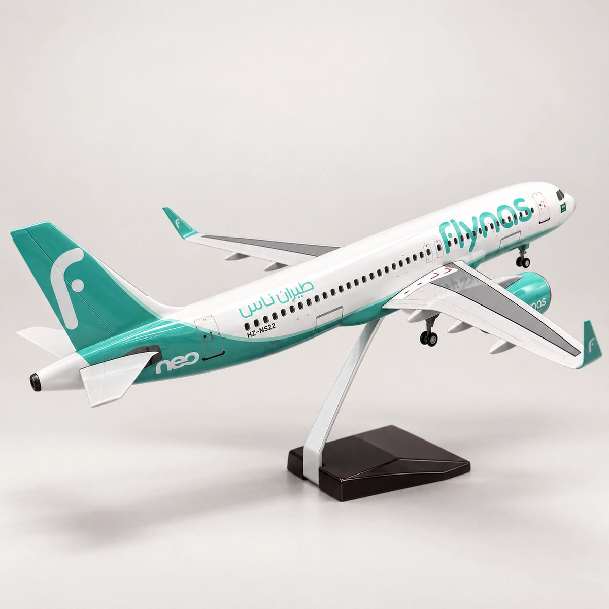 フライナス エアバスA320neo 1:80スケールモデル