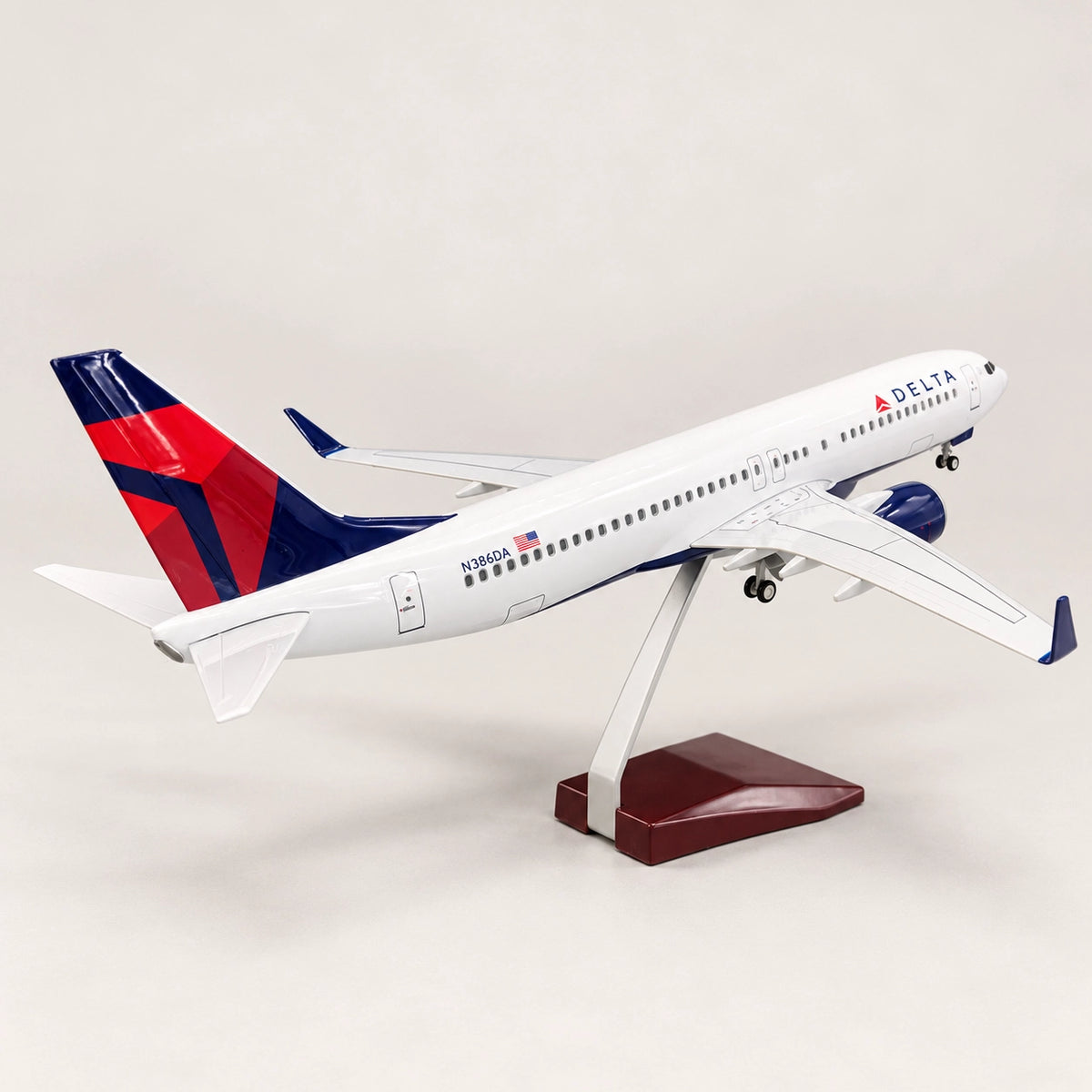 デルタ航空 ボーイング737 1:85スケールモデル