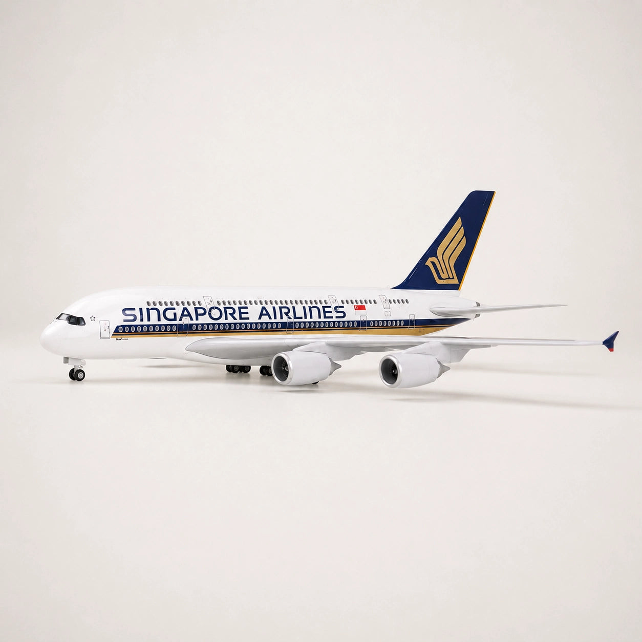 Model Singapore Airlines Airbus A380 v měřítku 1:160