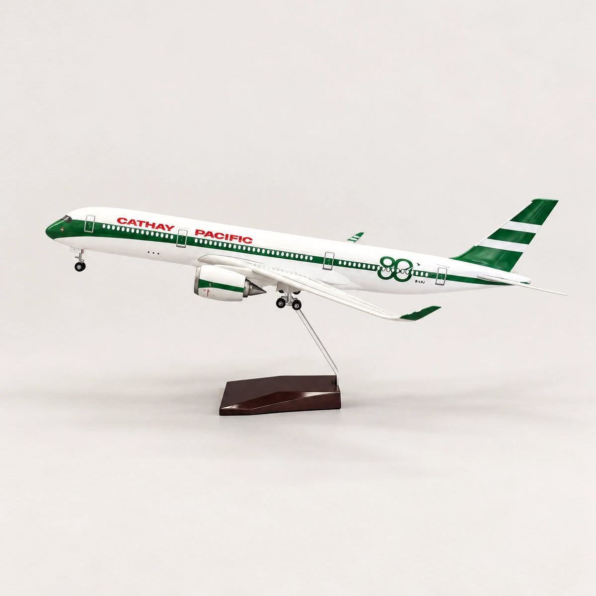 Cathay Pacific Airbus A350 80th Anniversary Edition 1:142 Scale Model