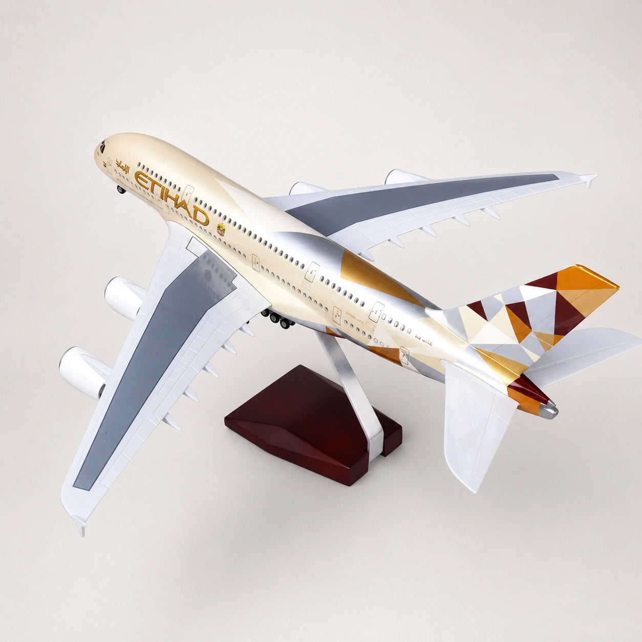 Etihad Airways Airbus A380 1:160 Scale Model
