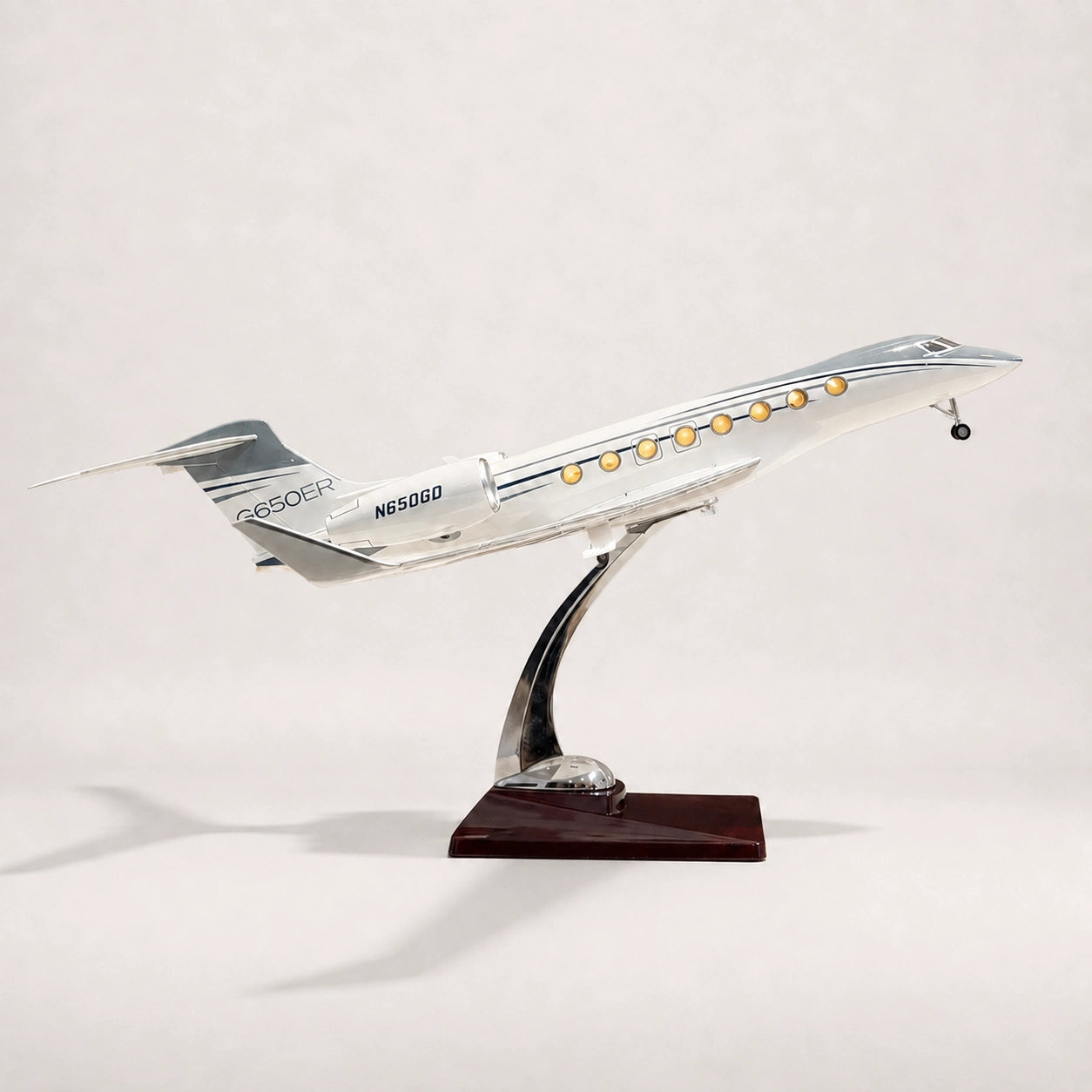 مجسّم غلف ستريم G650ER بمقياس 1:50