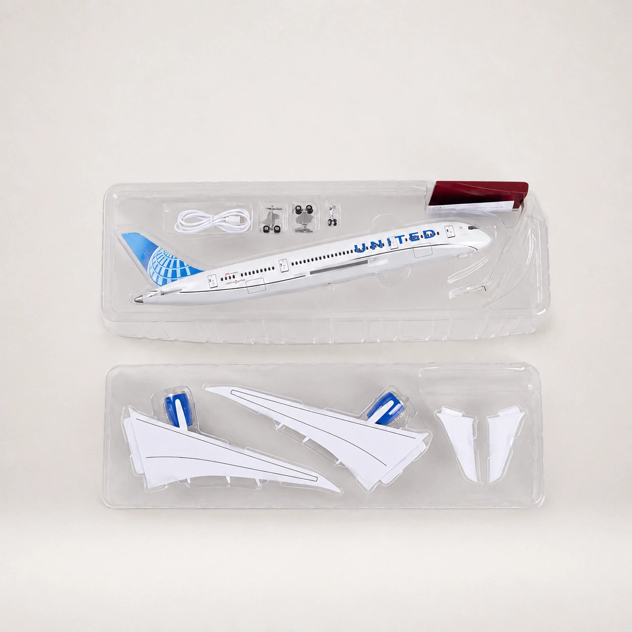 United Airlines Boeing 787 Dreamliner 1:130 Scale Model