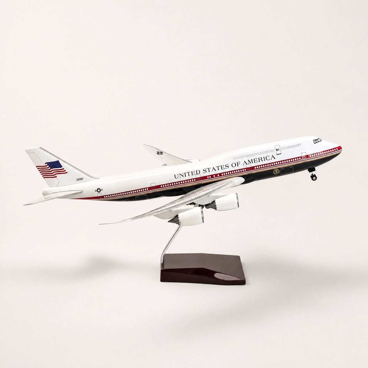 Modello Boeing 747 presidenziale USAF in scala 1:150