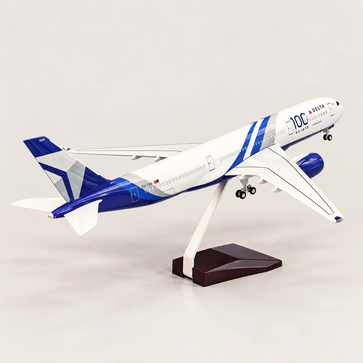 デルタ航空 エアバスA350 100周年記念モデル 1:142スケールモデル