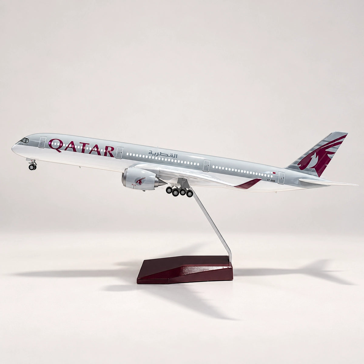 カタール航空 エアバスA350-1000 1:157スケールモデル