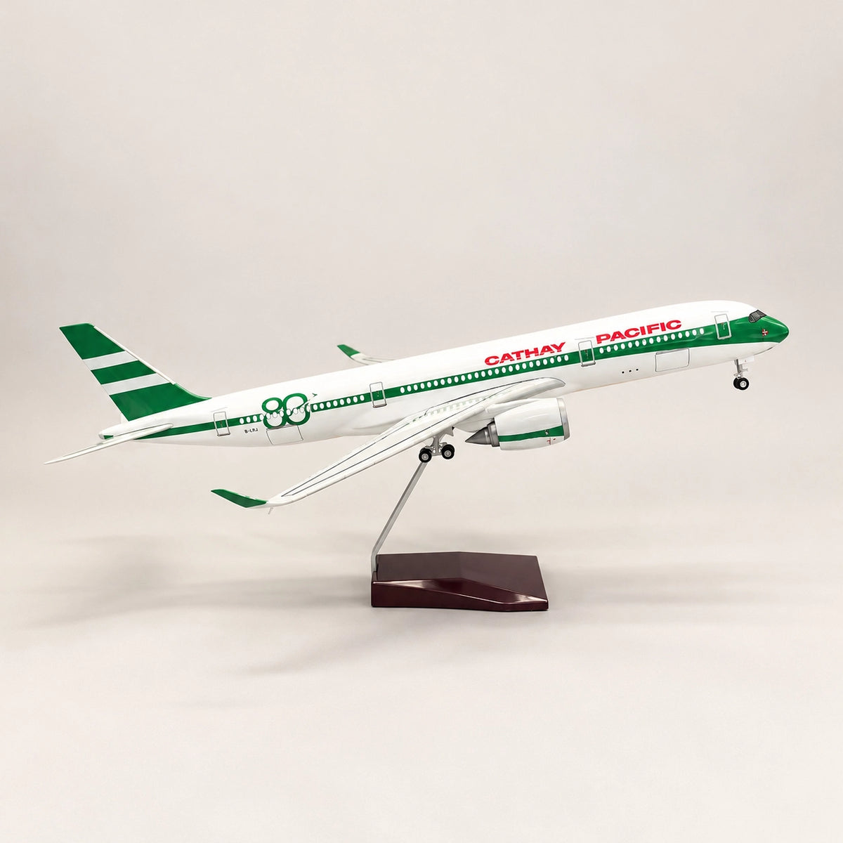Cathay Pacific Airbus A350 80th Anniversary Edition 1:142 Scale Model