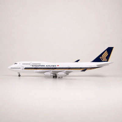 Schaalmodel Singapore Airlines Boeing 747 – klassieke kleurstelling 1:150