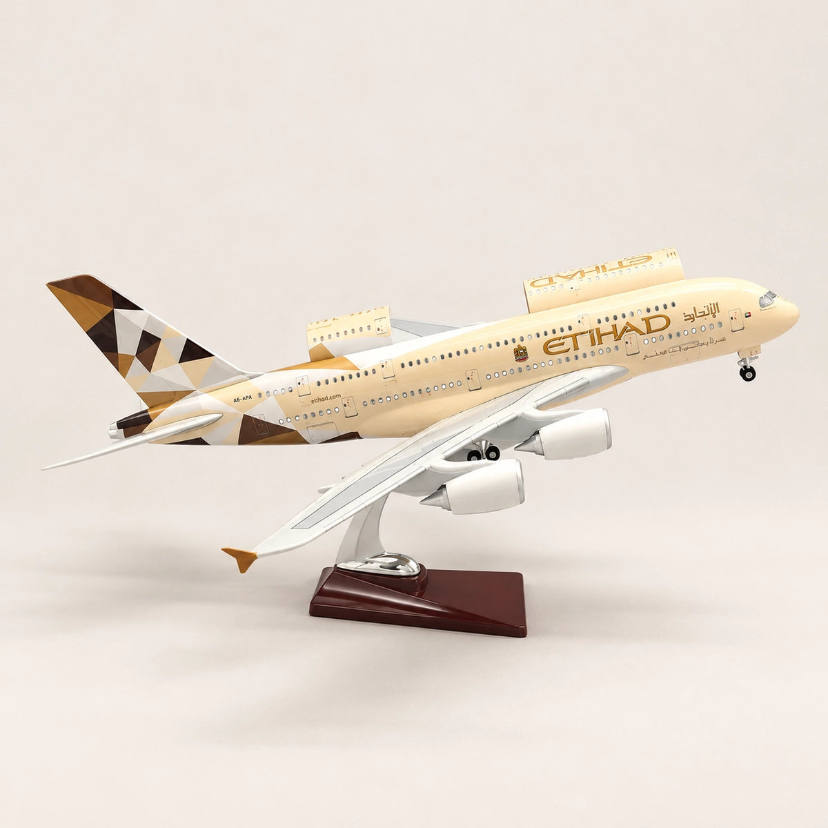 Etihad Airways Airbus A380 — model a scala 1:160