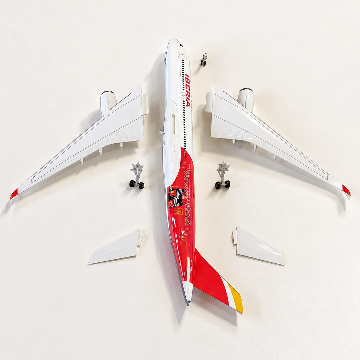 Iberia Airbus A350 con livrea della nazionale spagnola – modellino in scala 1:142