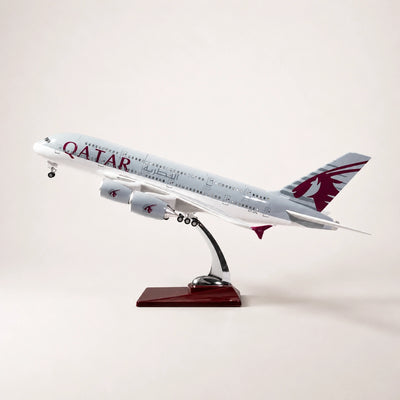 Qatar Airways Airbus A380 1:160 Scale Model