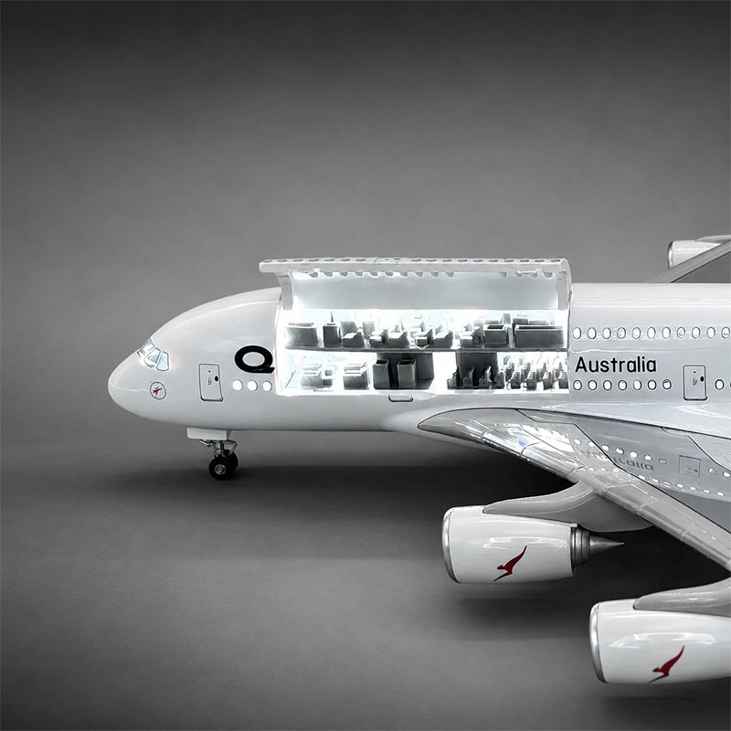 Qantas Airbus A380 1:160 Scale Model