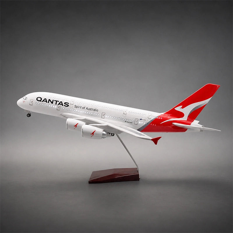 Qantas Airbus A380 1:160 Scale Model